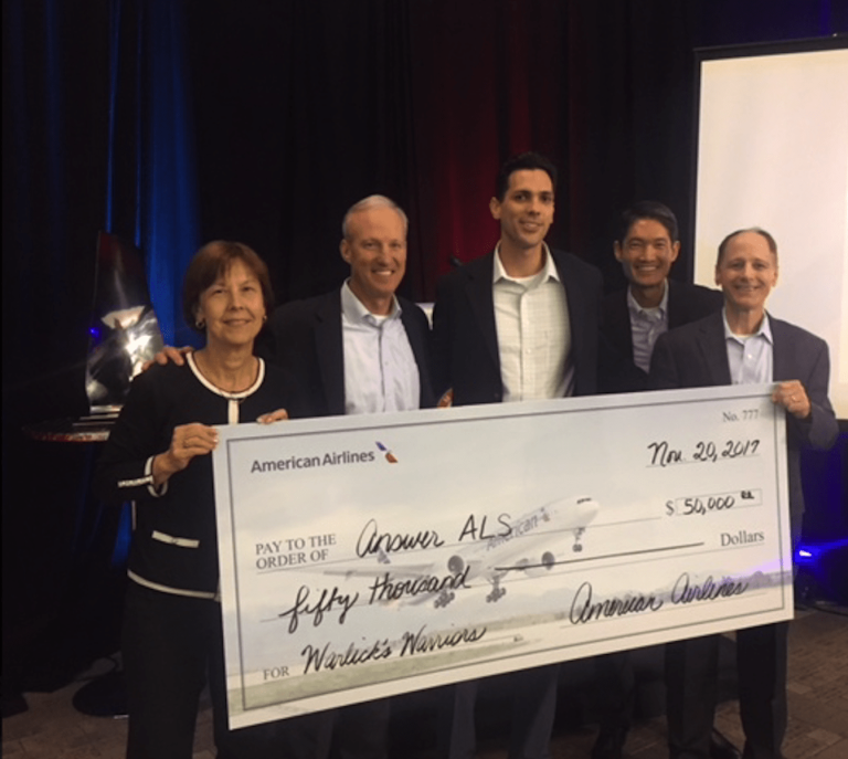 WARLICK’S WARRIORS RECEIVES $50,000 DONATION FROM AMERICAN AIRLINES