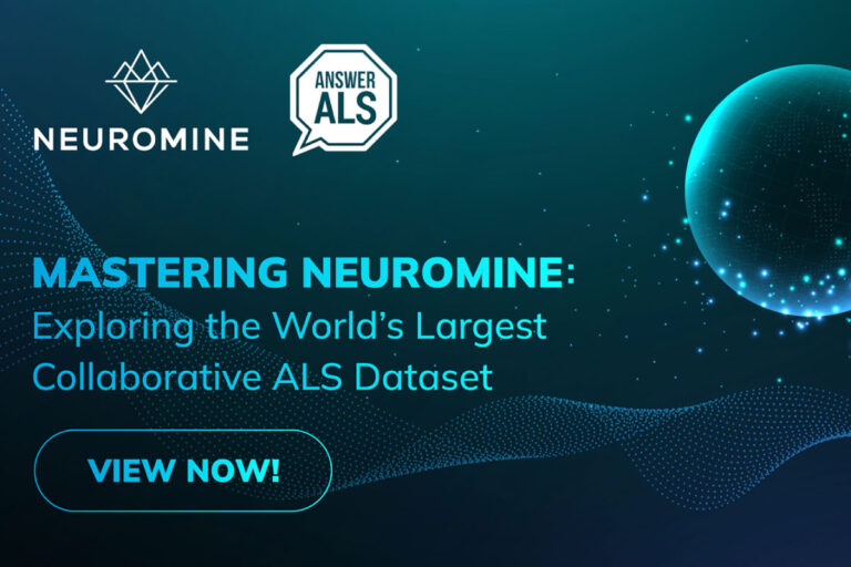 Webinar recording: Mastering Neuromine: Exploring the World’s Largest Collaborative ALS Dataset