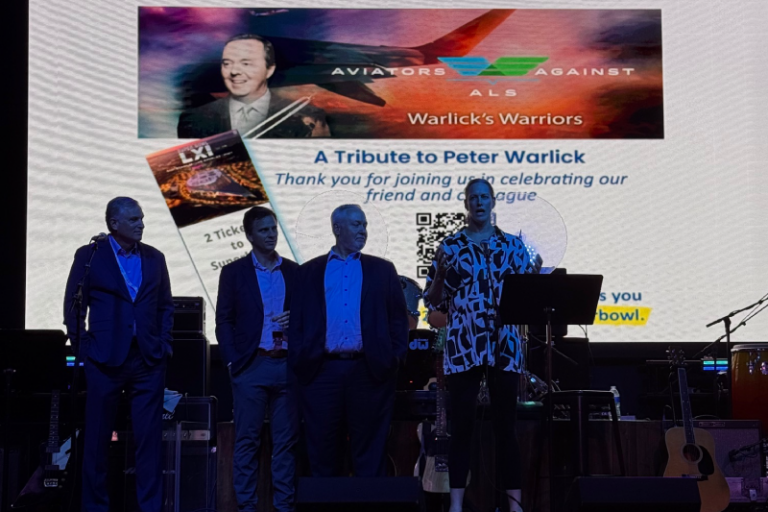 Aviators Against ALS Honors Peter Warlick During ISTAT Americas in San Diego